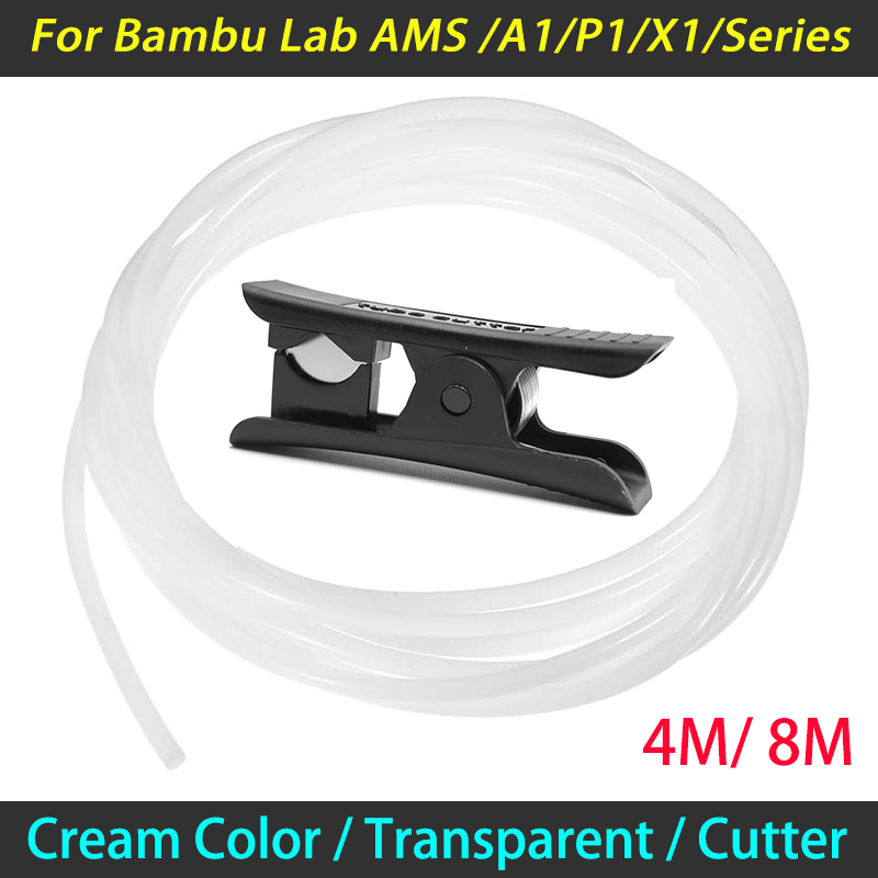 Ptfe Tape Thread - Tabung PTFE untuk Printer 3D Bambu