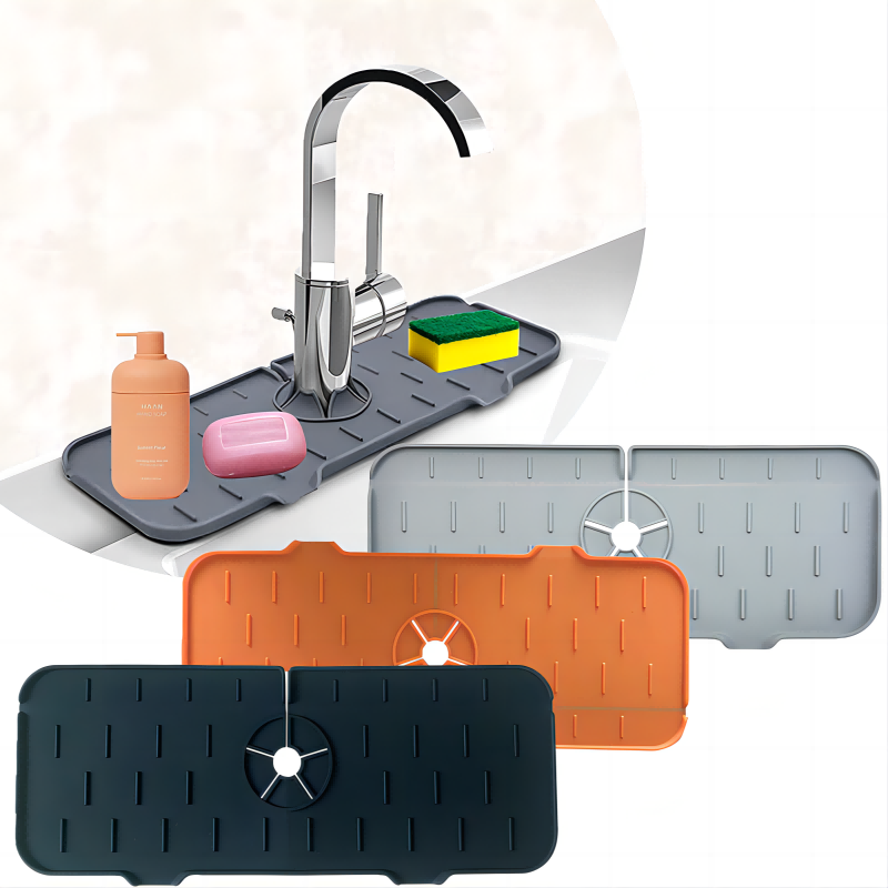 Silicone Tap Washer - Perlengkapan Dapur Alas Penyerap Keran Silikon