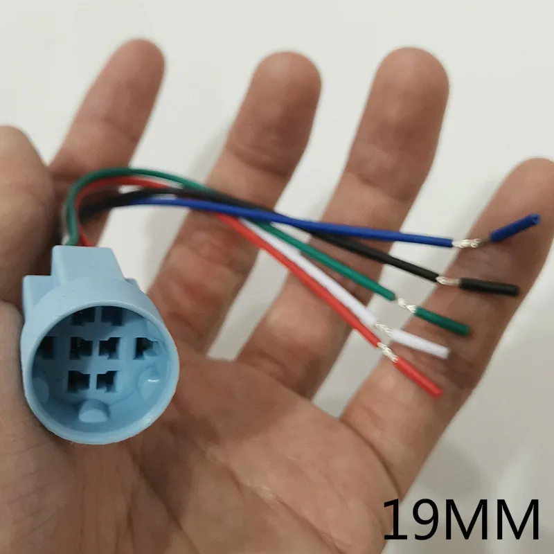 Push Fit Connector - 19Mm Push Tombol Switch Datar Pin
