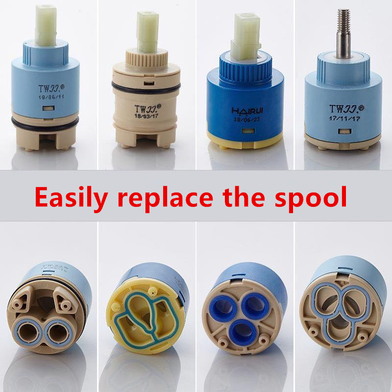 Basin Mixer Cartridge - Keran Campur Katup Spul Tinggi 25Mm/35Mm/40Mm