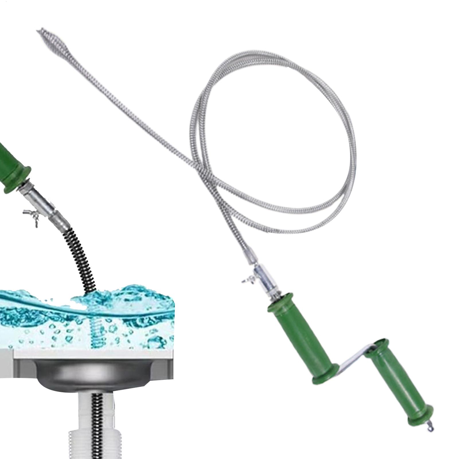 Drain Snake Flexible - Pembersih Saluran Air 4M Pipa Fleksibel