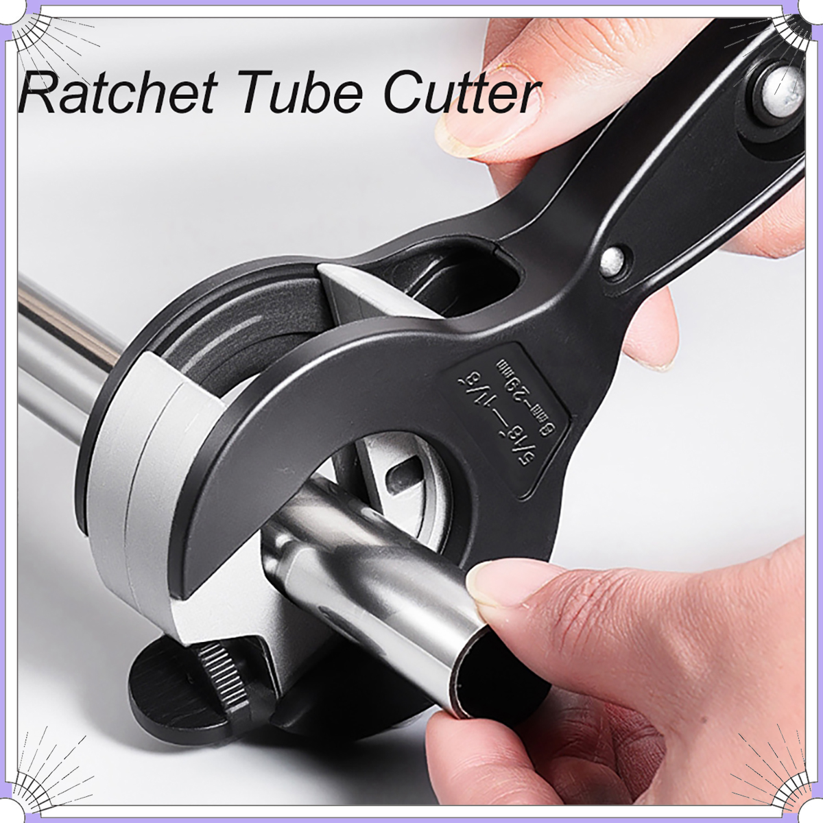 Pipe Cutter Ratchet - Pemotong Pipa Universal dengan Mekanisme Ratchet