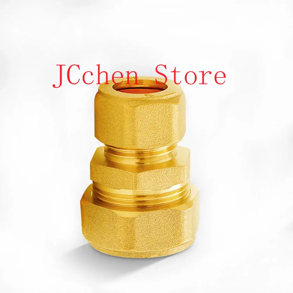 Compression Fitting Brass - Sambungan Pipa Kuningan 6/8/10/12/14/15/16/18/22mm, Konektor Kompresi