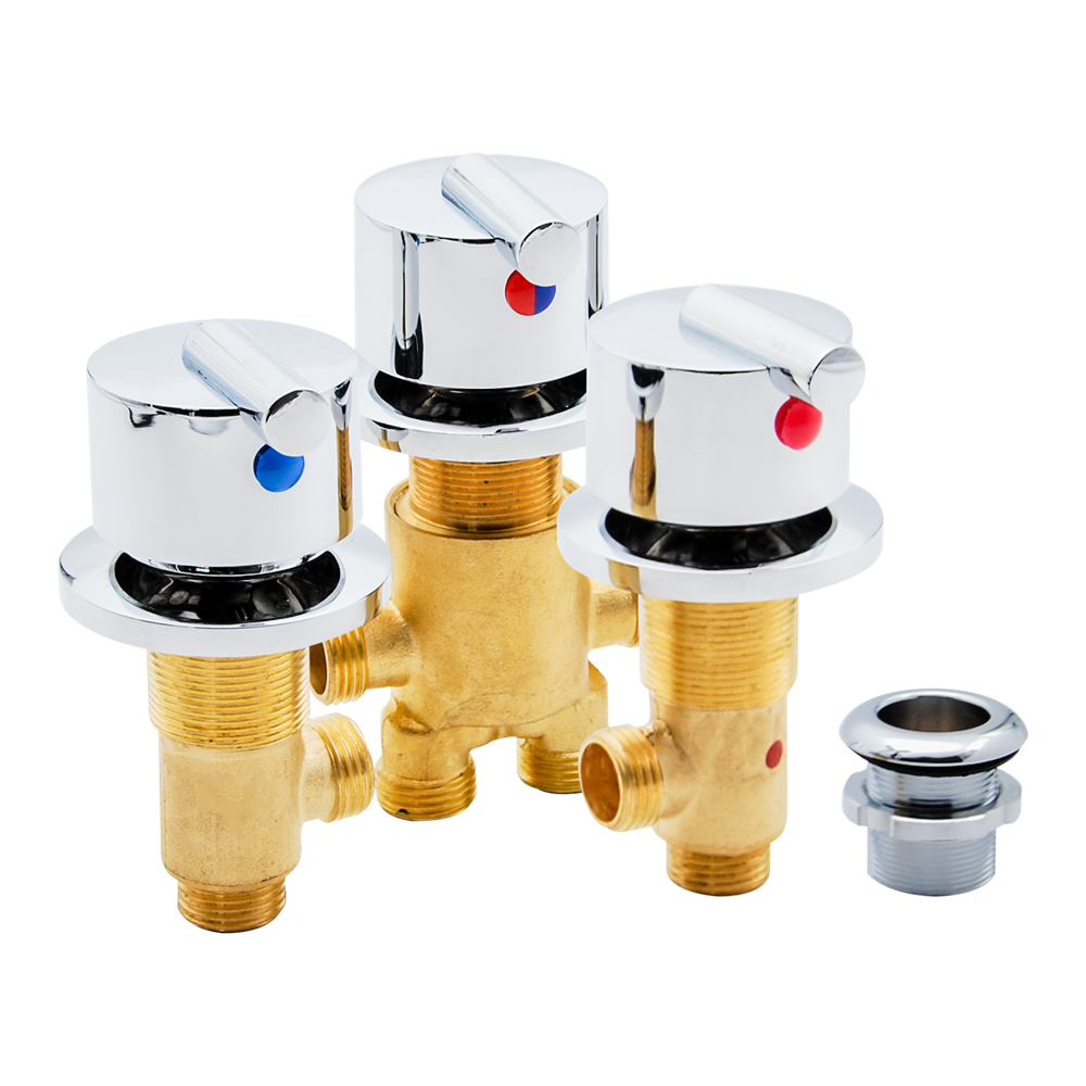Basin Mixer Cartridge - Perunggu Chrome Keramik Cartridge Dingin dan