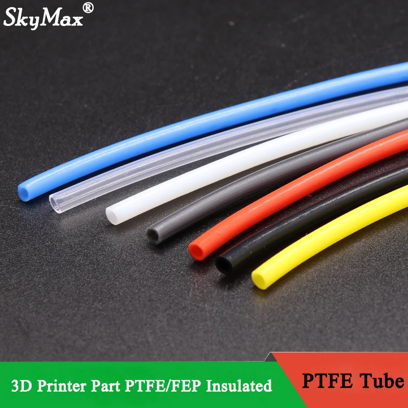 Ptfe Tape Thread - 1/5/10m 3D Printer bagian PTFE tabung