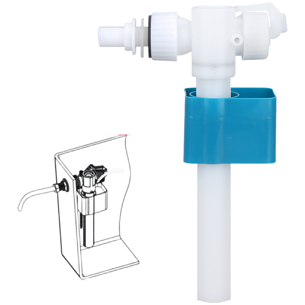 Toilet Fill Valve - Katup Inlet Toilet ABS dengan Sambungan