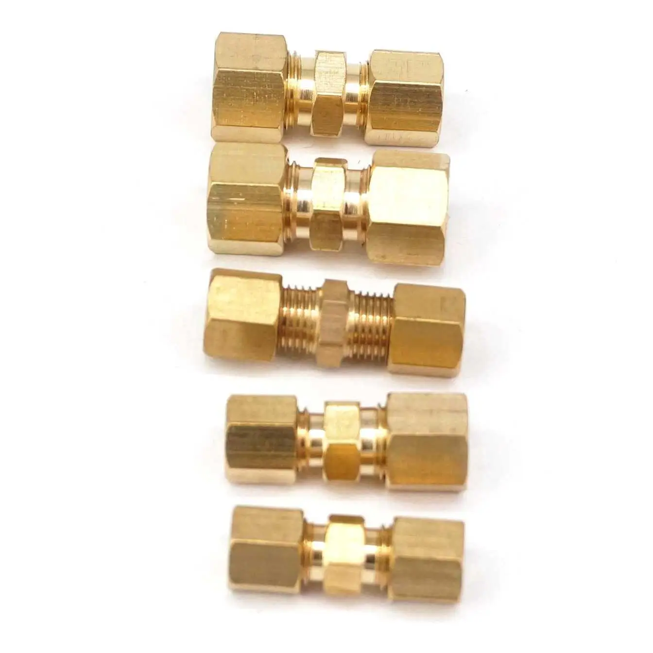 Compression Fitting Brass - Kompresi Pas Sesuai Tabung O.D 1/8