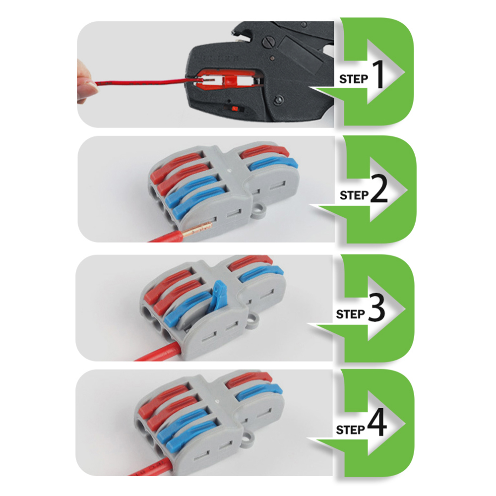 Konektor kawat cepat kabel lis - Push Fit Connector ulasan dan harga