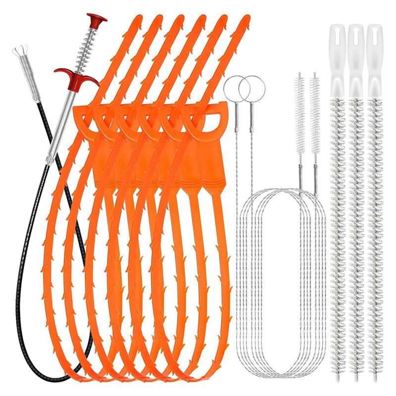 ABNL Untuk Bak Mandi, Toilet,  - Drain Snake Flexible ulasan dan harga