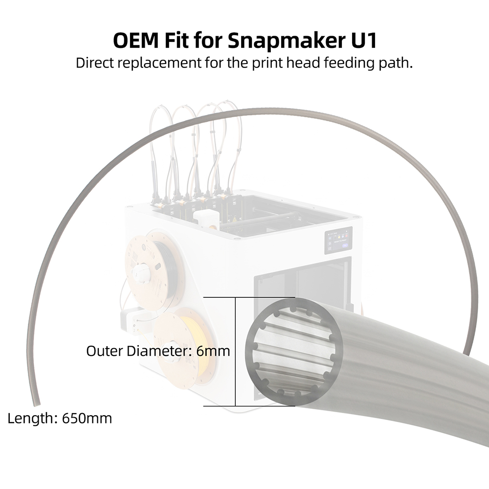 Untuk Snapmaker U1 Tabung Berb - Ptfe Tape Thread ulasan dan harga