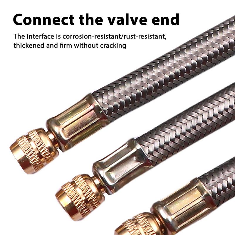 1 buah pemanjang katup ban Bus - Flexible Hose Braided ulasan dan harga