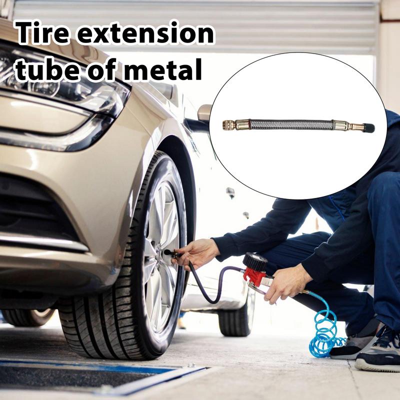 1 buah pemanjang katup ban Bus - Flexible Hose Braided ulasan dan harga