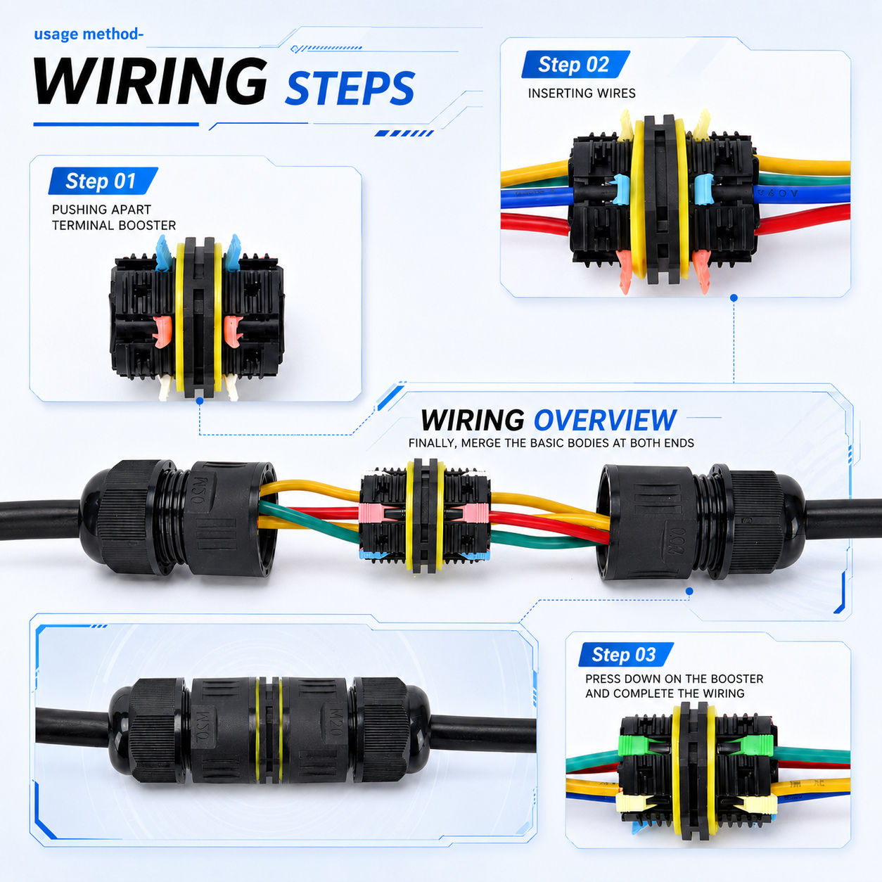 5 Buah Konektor Kabel Cepat Ta - Push Fit Connector ulasan dan harga