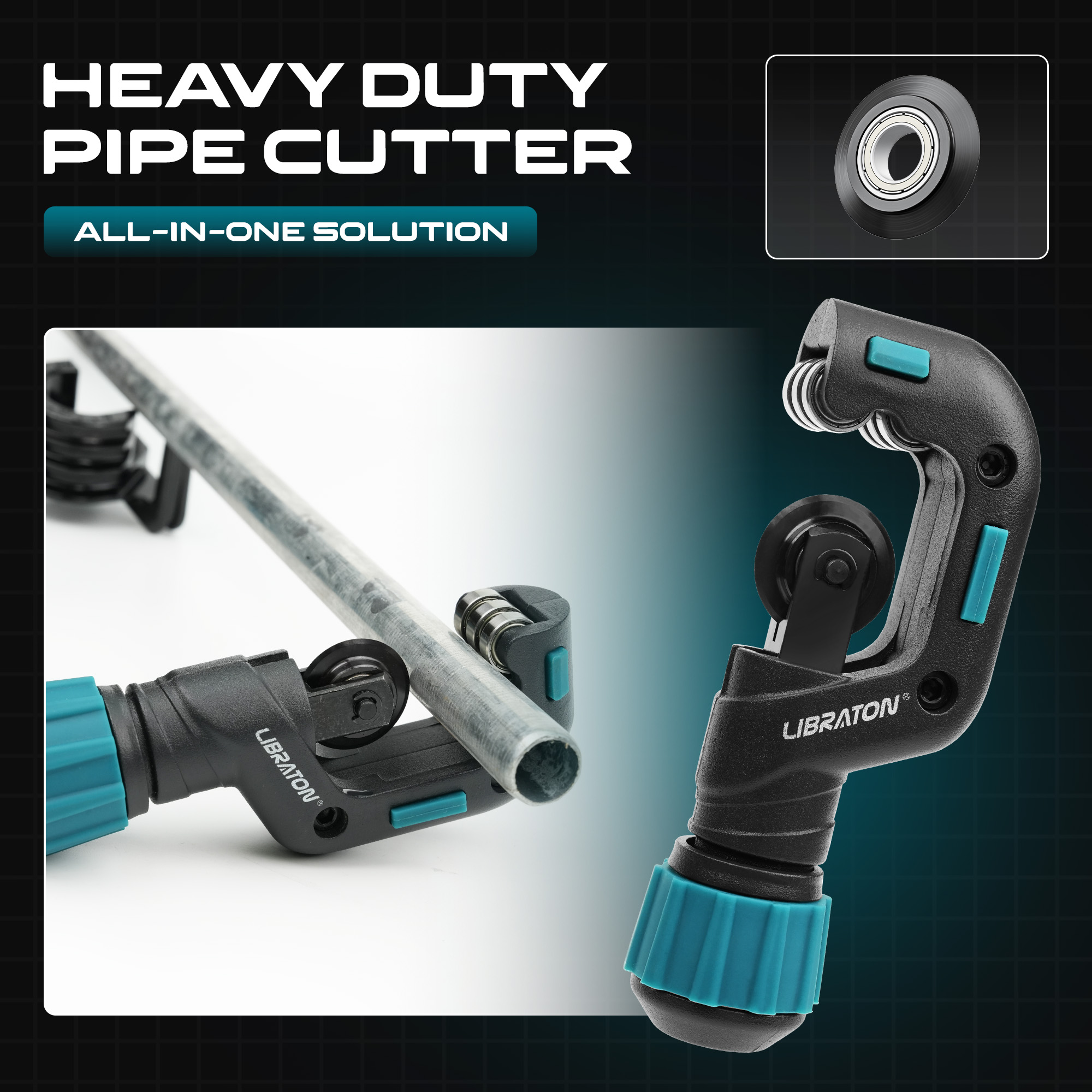 Pemotong Pipa LIBRATON dengan  - Pipe Cutter Ratchet ulasan dan harga