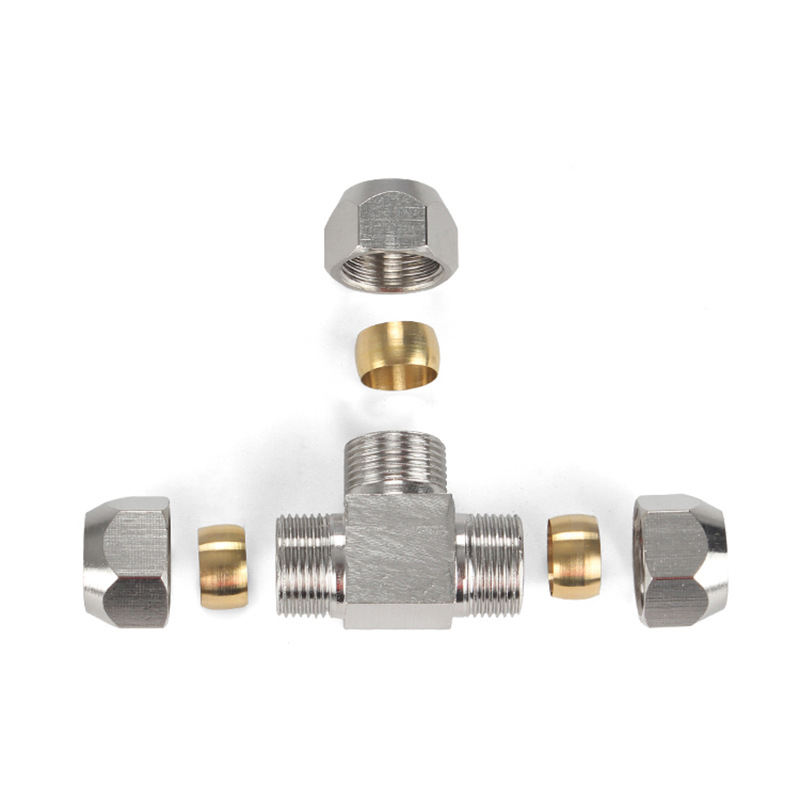 1 Buah Fitting Pneumatik Kunin - Compression Fitting Brass ulasan dan harga
