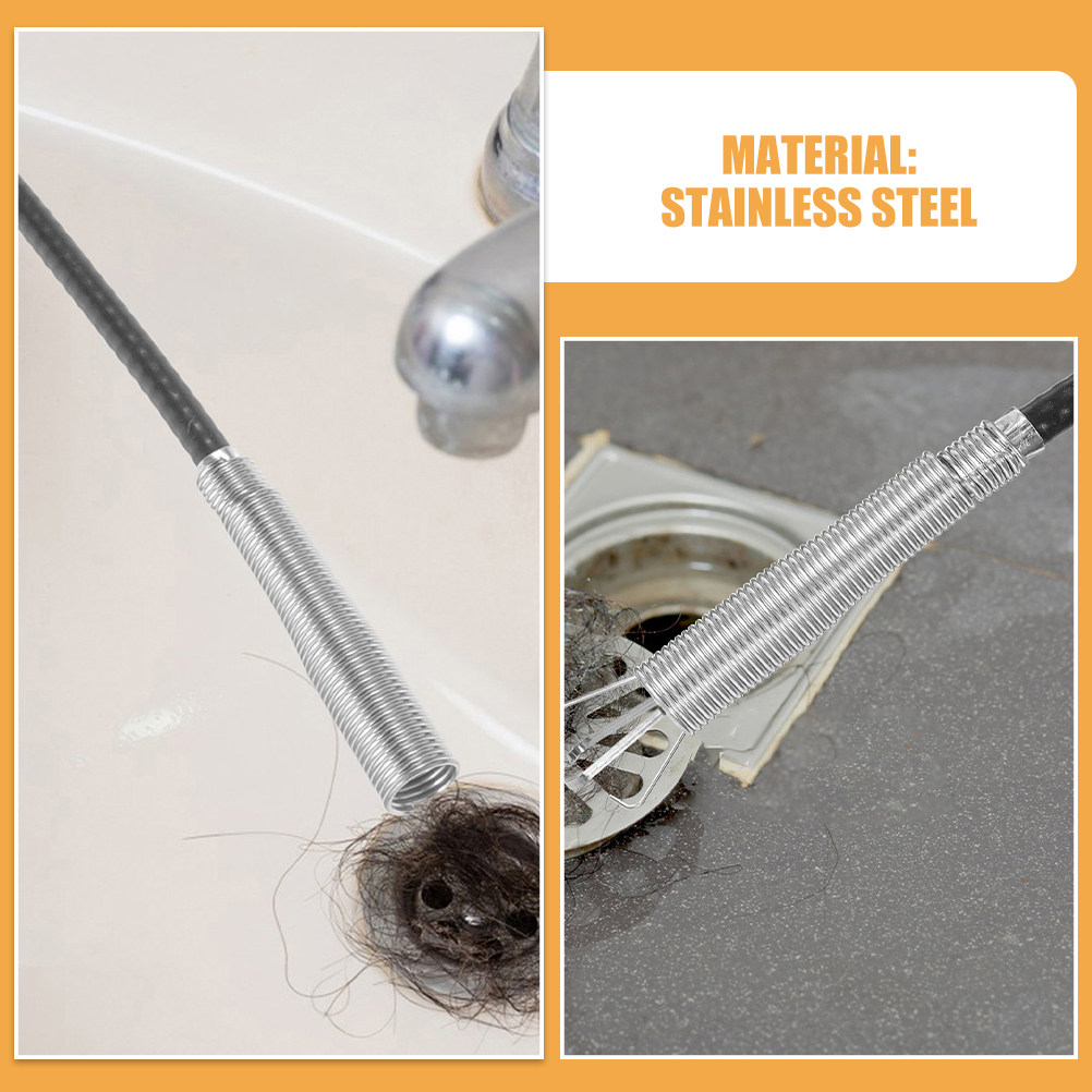 2 Buah Alat Pembersih Saluran  - Drain Snake Flexible ulasan dan harga