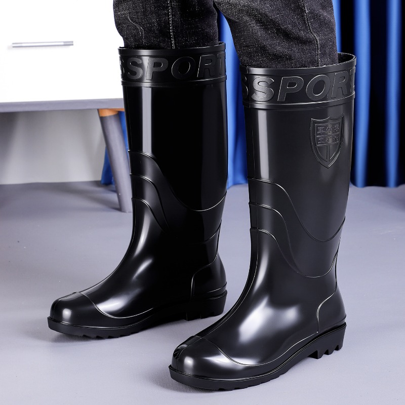 Sepatu Bot Hujan Pria Sepatu B - Pipe Bending Spring ulasan dan harga
