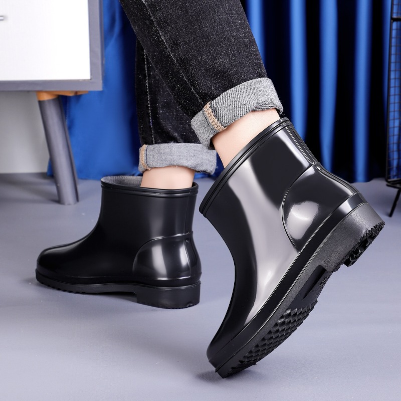 Sepatu Bot Hujan Pria Sepatu B - Pipe Bending Spring ulasan dan harga