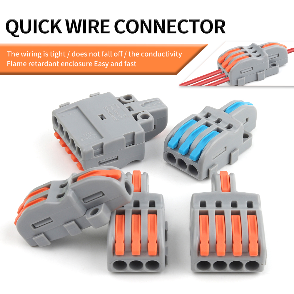 10/100 Buah Konektor Kabel Lis - Push Fit Connector ulasan dan harga