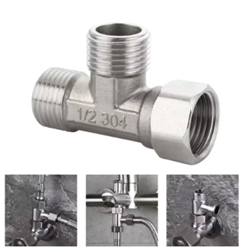 Katup T Baja Tahan Karat G1/2  - Shower Valve Cartridge ulasan dan harga