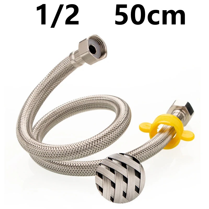304 Keran Baja Tahan Karat Pip - Flexible Hose Braided ulasan dan harga