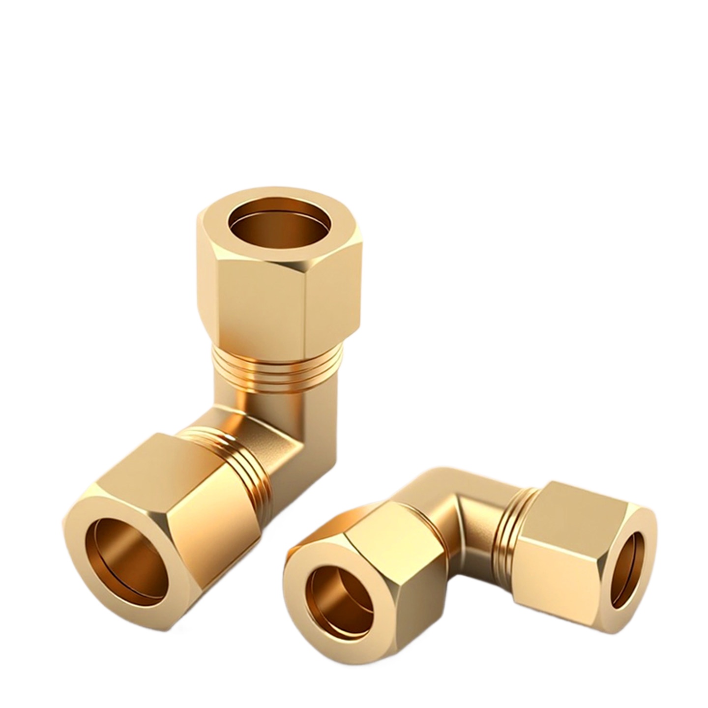 Sambungan Pipa Kuningan 90 Der - Compression Fitting Brass ulasan dan harga