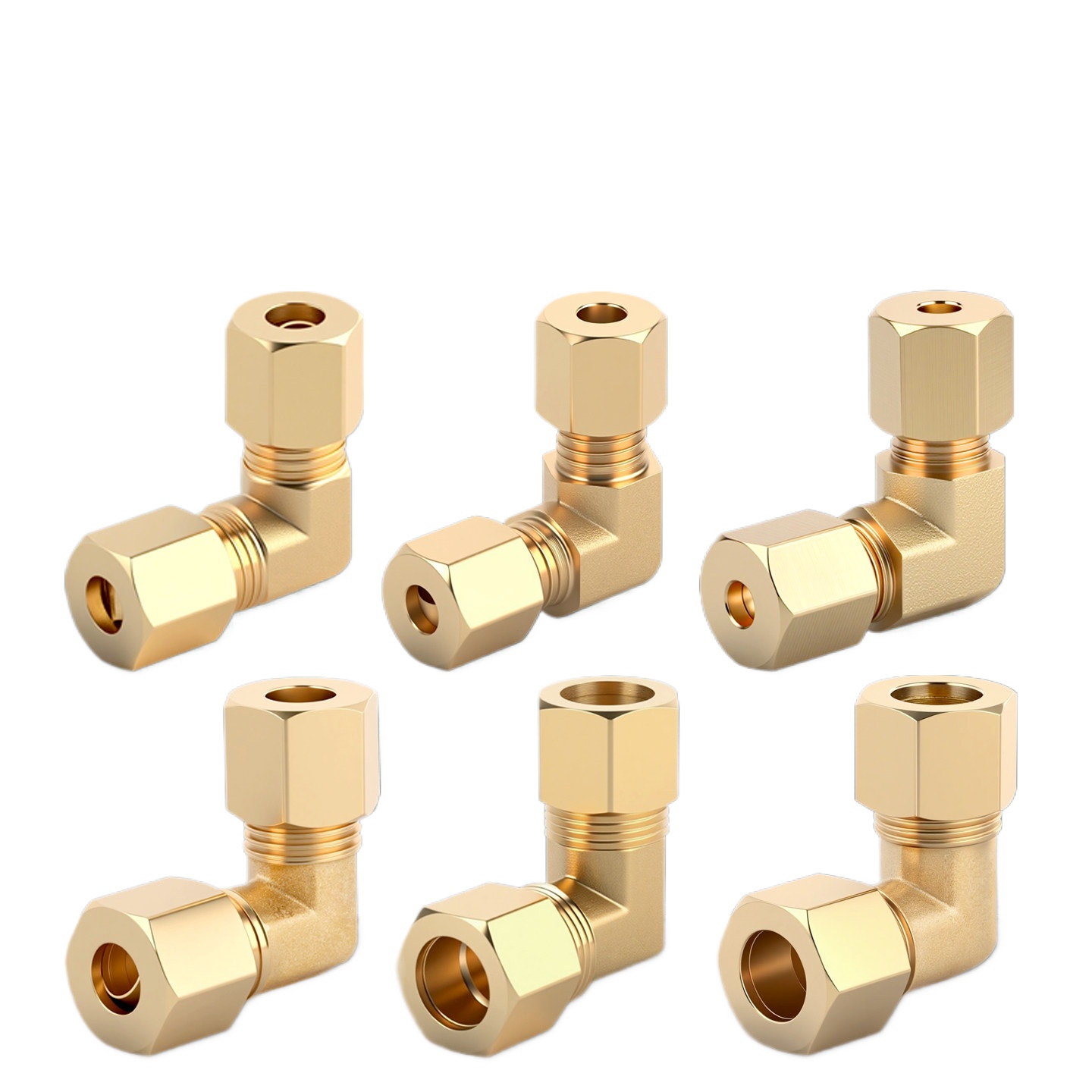Sambungan Pipa Kuningan 90 Der - Compression Fitting Brass ulasan dan harga
