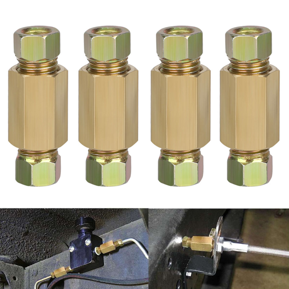 12 buah 3/16 (3/8x24 terbalik) - Compression Fitting Brass ulasan dan harga