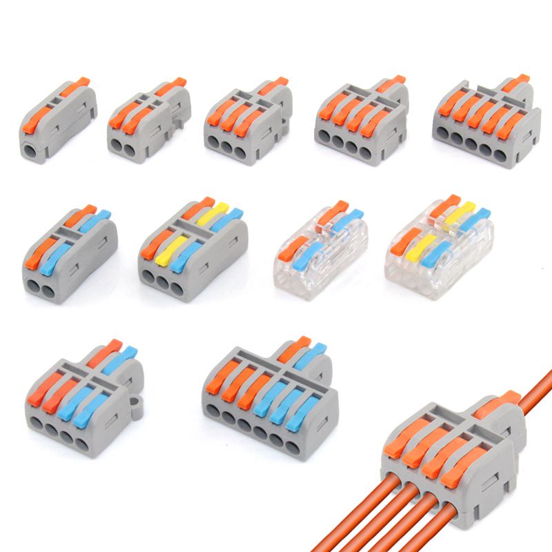 1/5/10 Buah Konektor Kabel Kab - Push Fit Connector ulasan dan harga