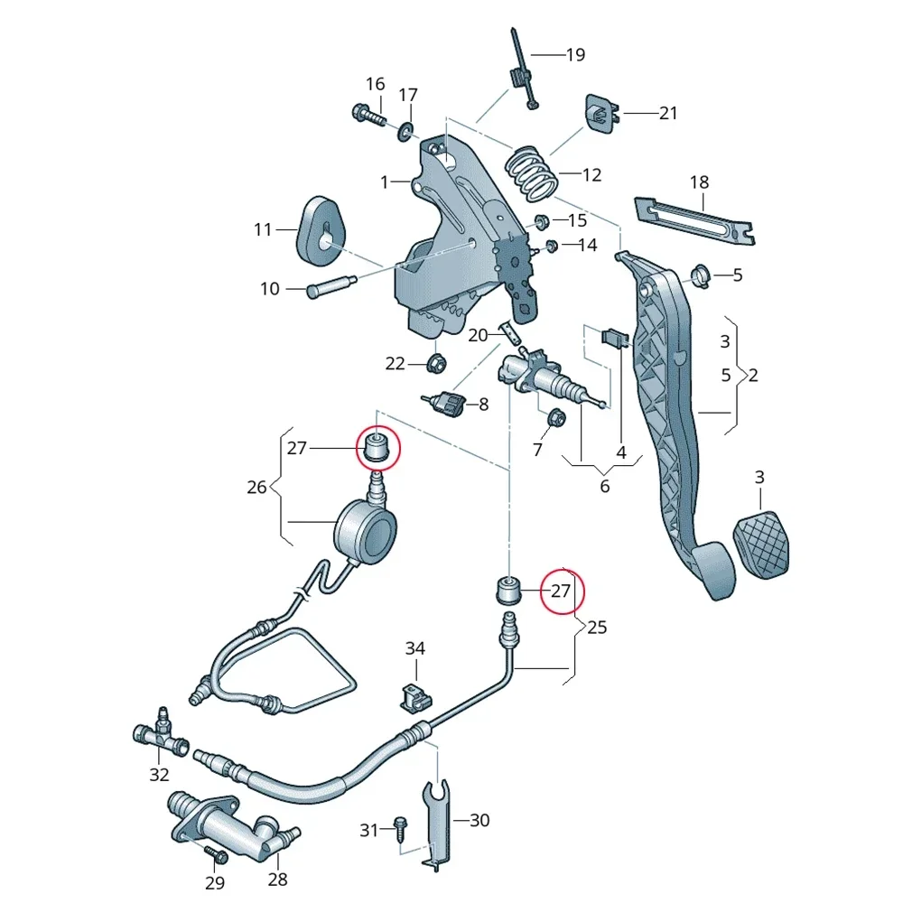 Untuk Fiat Ulysse Peugeot 806  - Plastic Pipe Clip ulasan dan harga