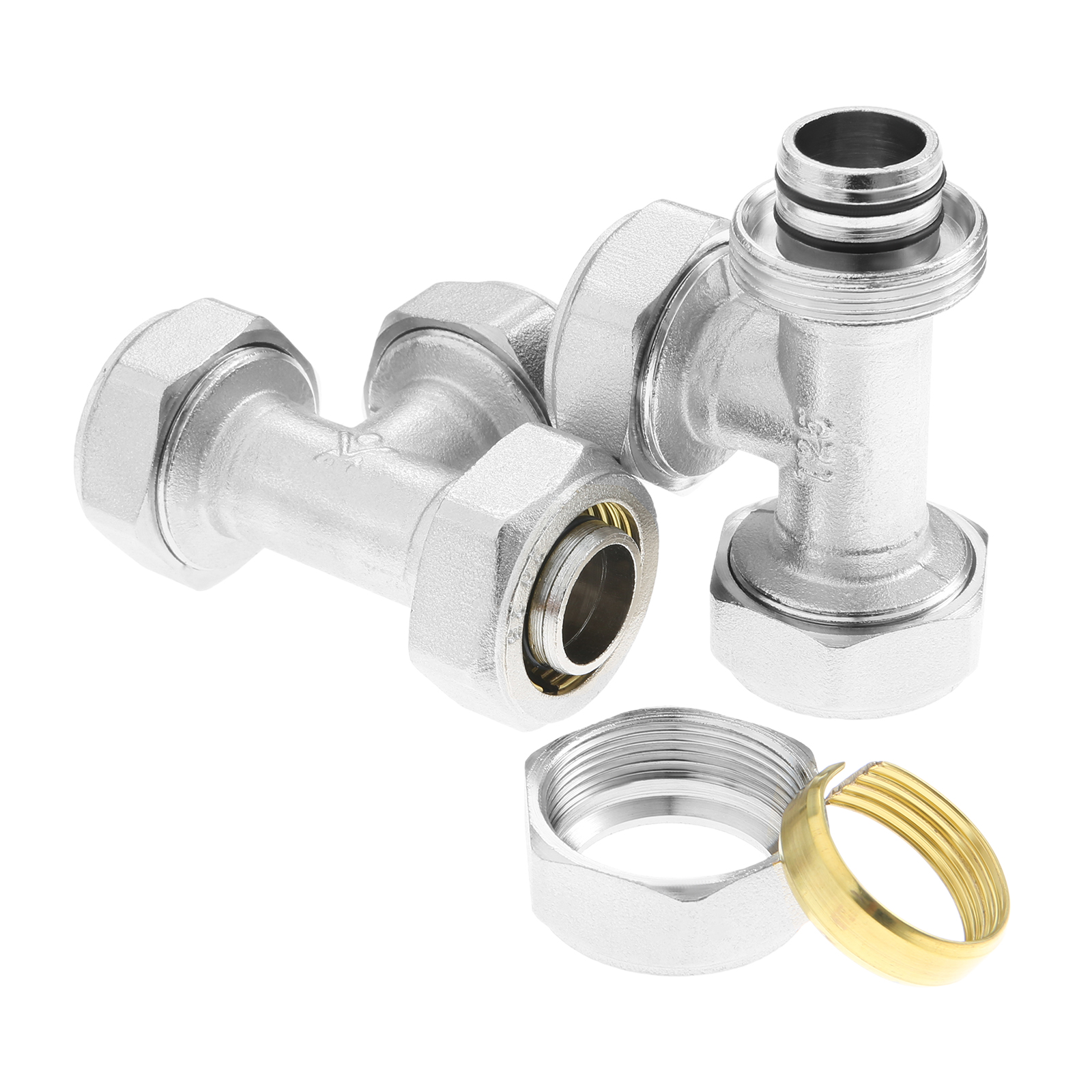 2 Buah Sambungan Pipa Fitting  - Compression Fitting Brass ulasan dan harga