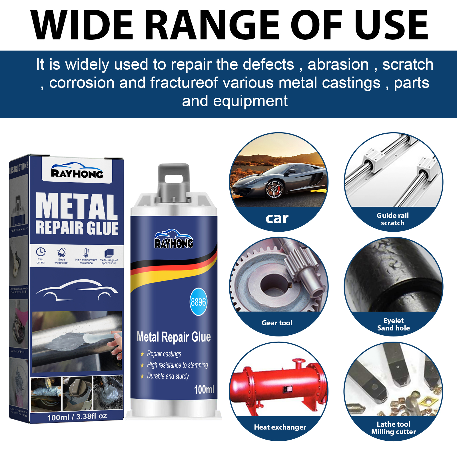 100Ml Lem Pengecoran AB Logam  - Solvent Weld Cement ulasan dan harga