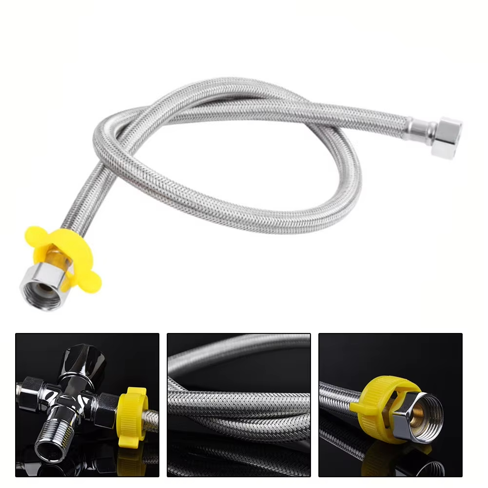 30/50Cm 1/2 Inci Pipa Air Kera - Flexible Hose Braided ulasan dan harga