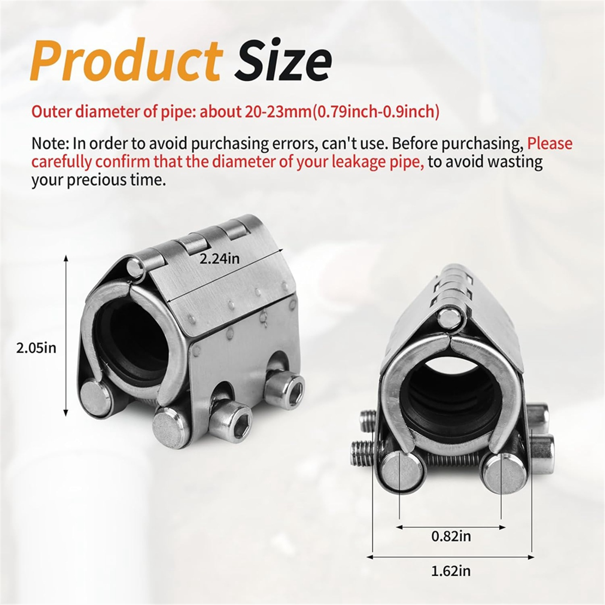 A002 Kit Klem Perbaikan Pipa-K - Plastic Pipe Clip ulasan dan harga