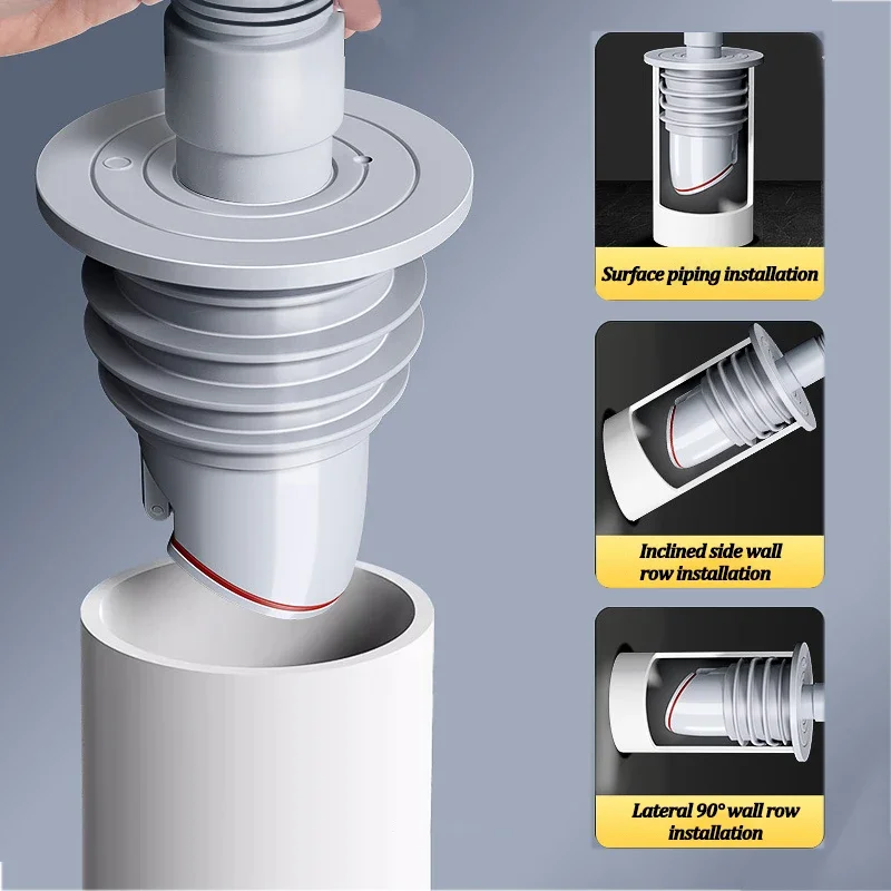 Cincin segel saluran pembuanga - Drain Pipe Clip ulasan dan harga