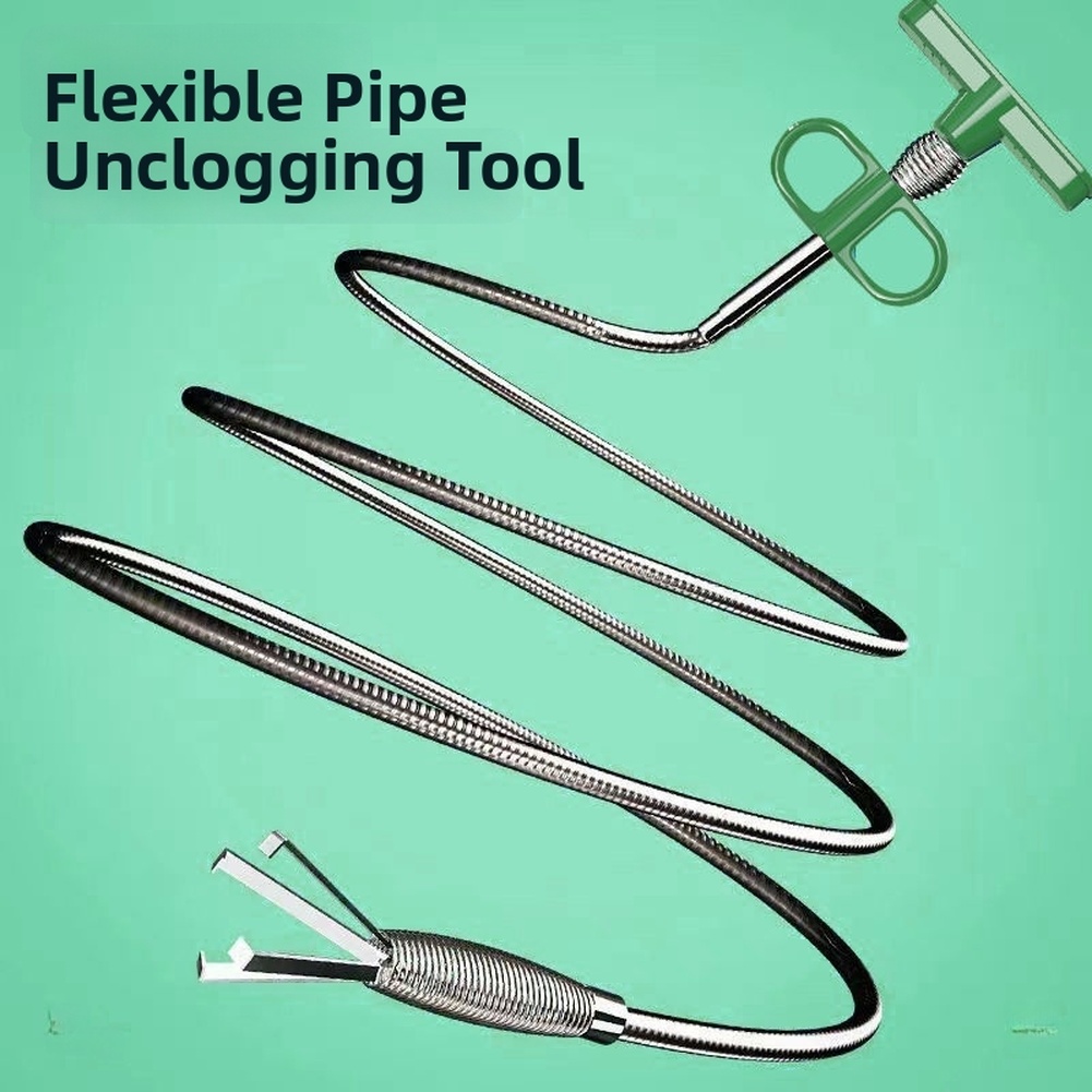 Pencuci Saluran Air Berwarna H - Drain Snake Flexible ulasan dan harga