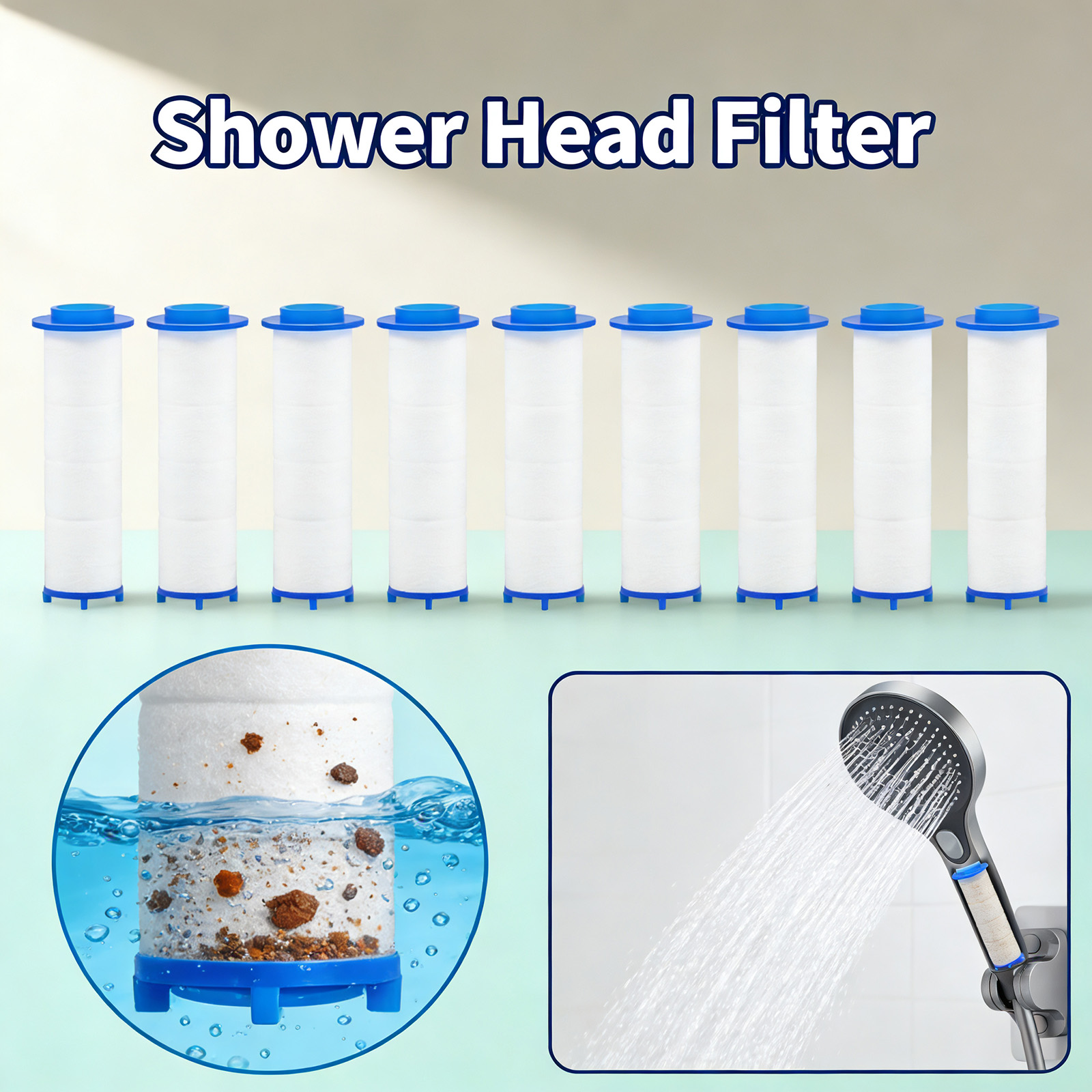 20 Buah Kartrid Filter Pancura - Shower Valve Cartridge ulasan dan harga