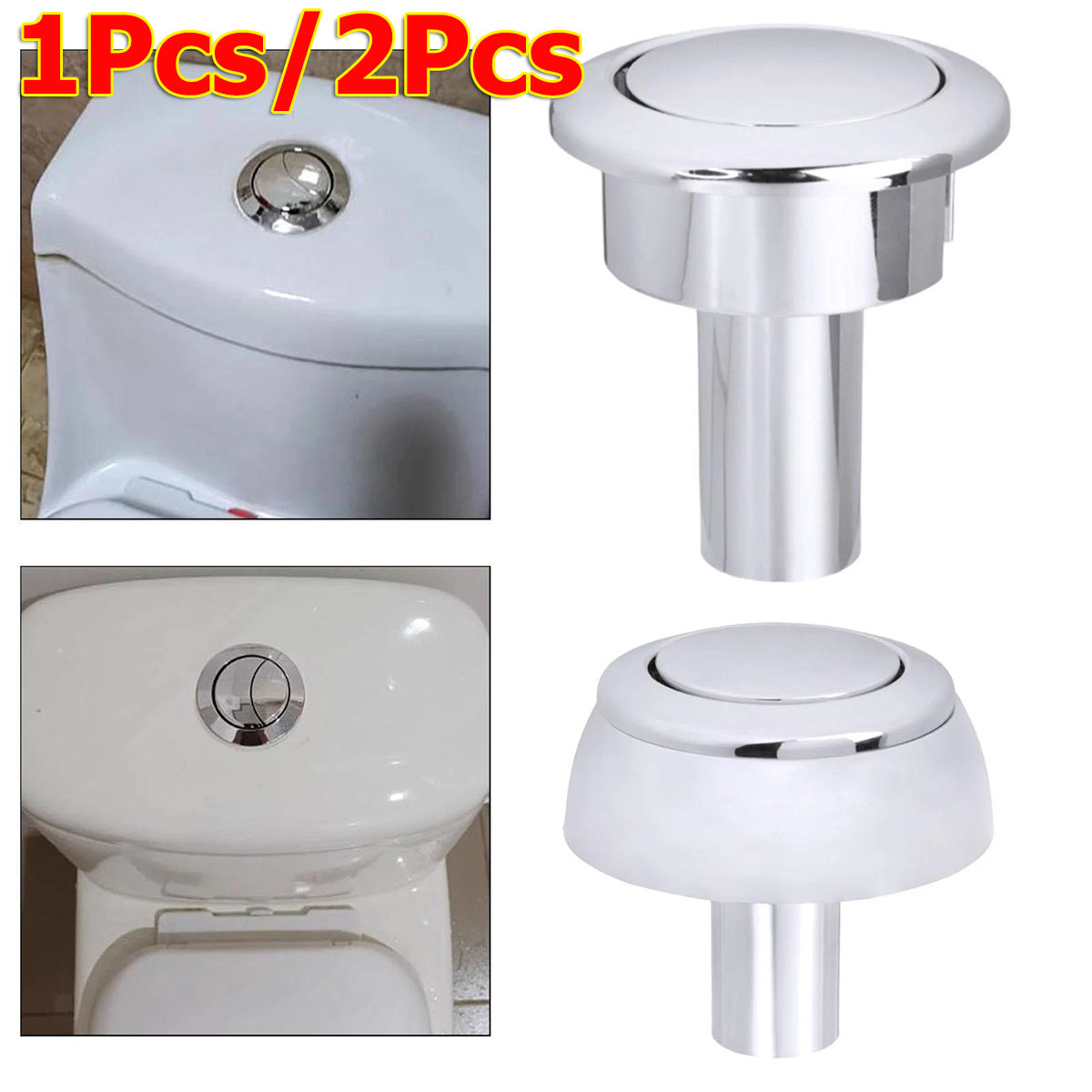 1 Buah/2 Buah Tombol Tekan Tun - Toilet Fill Valve ulasan dan harga